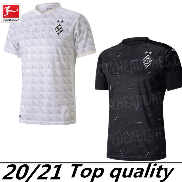 

20 21 borussia monchengladbach soccer jerseys plea 2020 2021 monchengladbach thuram football shirt bensebaini herrmann embolo soccer shirt, Black;yellow