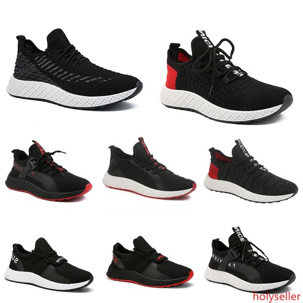 

2020 новые мужчины кроссовки тройной черный белый красный chaussures мужские тренеры walking бег спортивный спорт кроссовки марочные 40-44 п
