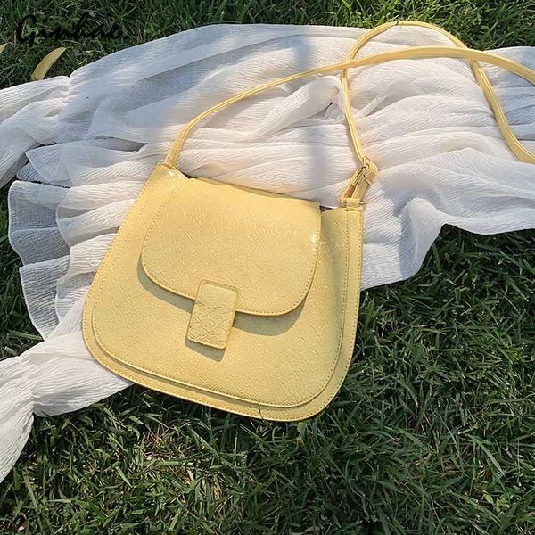 

summer style women soft leather shoulder bags luxury designer saddle female fashion handbag girl casual crossbody messenger bag