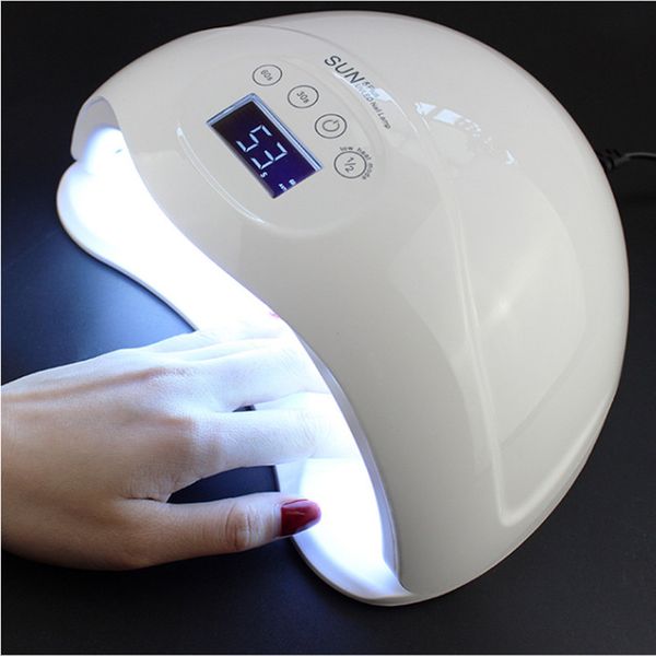 

sun 5plus 48w 28 leds uv led lamp nail dryer dual uv lamp for curing gel nail polish with sensor smart timer for nails