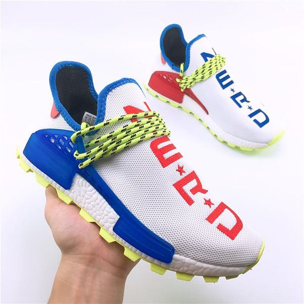 

nmd human race hu trail pharrell willams bbc men designer running shoes for men casual trainers women sports sneakers