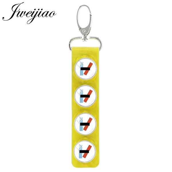

twenty one pilots rock band round glass dome keychain snap button pendant keyring charm fans gift handmade jewelry h257, Silver
