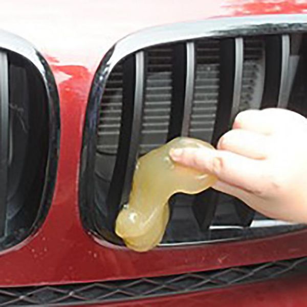 

car cleaning glue gum gel dual - use air outlet vent dashboard dust removal glue household cleaner auto keyboard universal