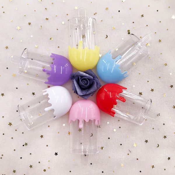 

false eyelashes cartoon ice cream packaging cute eyelash box for mink with lash tray