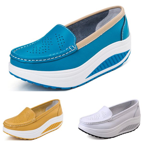 

running shoes for women color seven white black pink yellow blue fashion sports shoes non brand eur 35-40, White;red