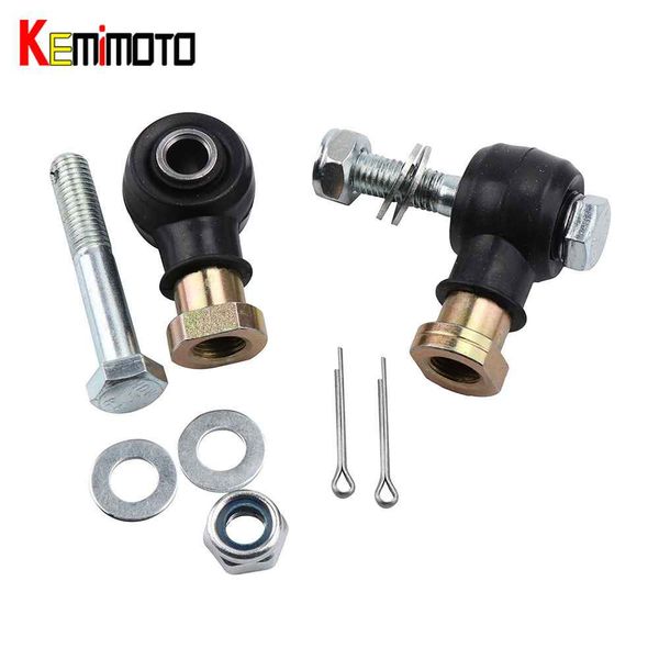 

kemimoto 1 set left right of tie rod end & bolt kit tie rod link for polaris rzr 800 & s outer joint sportsman 500 4x4 efi ho