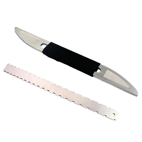 

guitar luthier tool kit, guitar fret crowning dressing file & stainless steel neck notched straight edge for most of fretboard and frets