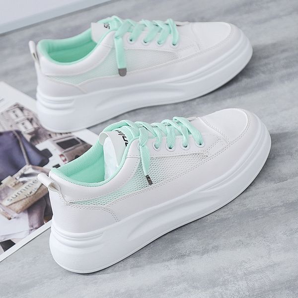 

all-match breathable white shoes female 2020 student flat shoes female ins street casual