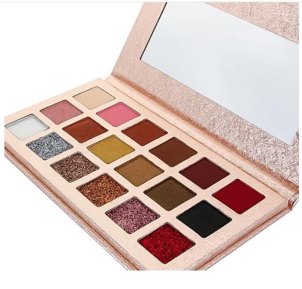 

makeup eyeshadow 18 color pretty cardboard eye shadow palette with high pigmentation portable eye makeup tool