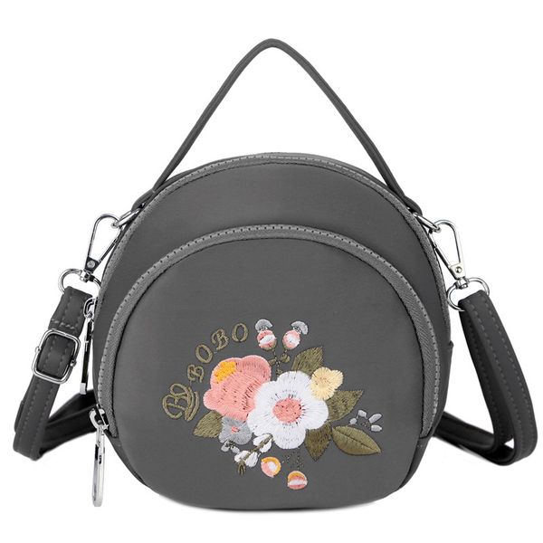 

spring and summer new women's small round bag fashion wild handbag shoulder messenger female bag