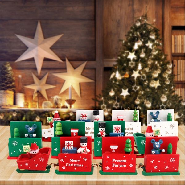 

huiran wooden train merry christmas decoration for home chrismas cristmas decor noel christmas ornaments happy new year 2019