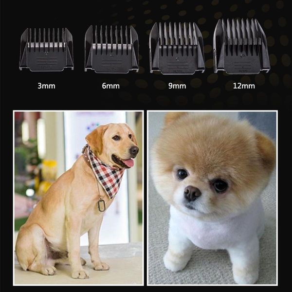 

1pcs electrical dog hair trimmer pet haircut machine cordless rechargeable low-noise cat clipper kit pet hair grooming cutter
