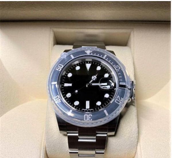

designer watches business automatic mechanical quality watch ceramic bezel black dial luminous stainless pointersteel master wristwatches, Slivery;brown