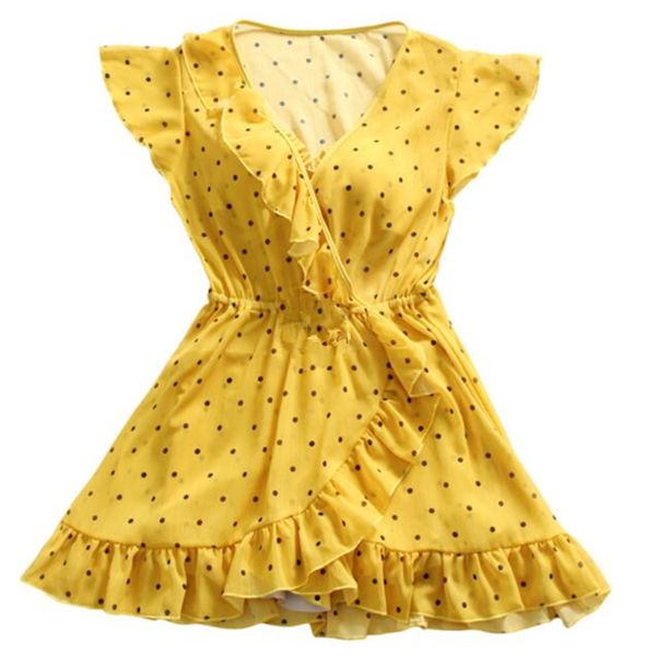 

women dot yellow three piece bikini set swimwear bathing suit summer sports swimsuit push up biquinis swimming beach wear, White;black