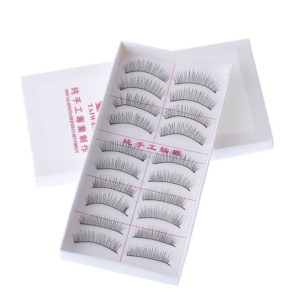 

10 pairs/set women soft natural long false eyelashes fake eye lashes voluminous makeup tools