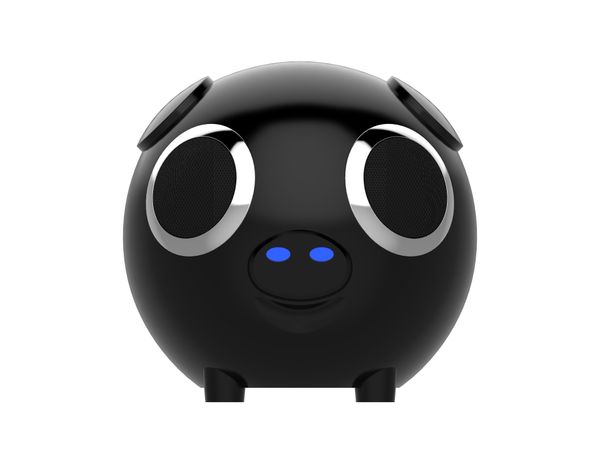

2019 wireless bluetooth speaker sound creative multi-function cartoon pig charging treasure audio anti-drop dustproof voice prompt 3000mah