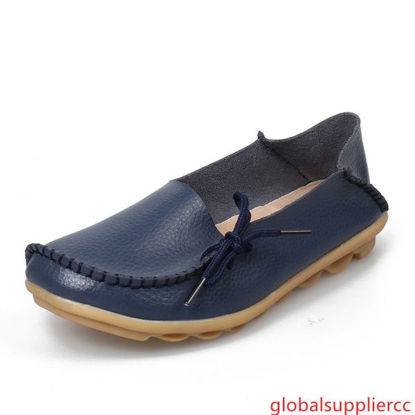 

moonlight women real leather shoes moccasins mother loafers soft leisure female driving two ways wear footwear