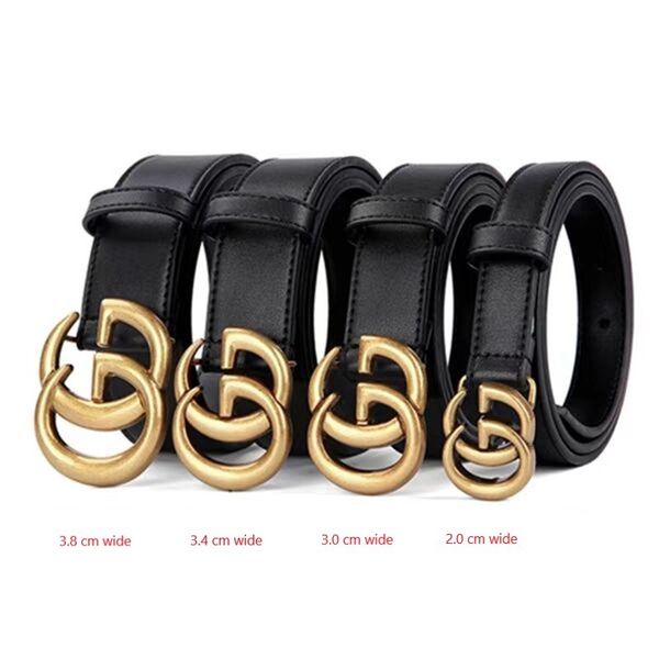 

2019 belt men's genuine leather belt designer buckle belts men luxury belts for men women fashion pin buckle, Black;brown