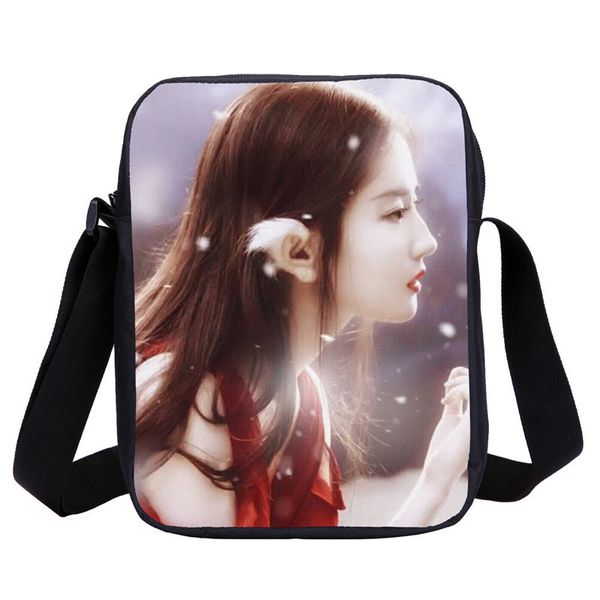 

мини crossbody сумки для мальчиков девочек мода восточная известная звезда классическая красота 3d печать сумка слинг сумки мешок основной