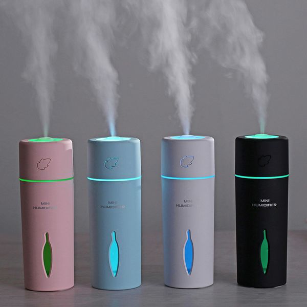 

car air purifier led air humidifier ultrasonic mini usb nebulizer essential oil freshener vaporizer