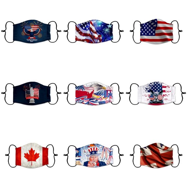 

wholesale cool fashion party designer face mask fun fancy dress washable mouth muffle mask reusable windproof cotton masks #2791
