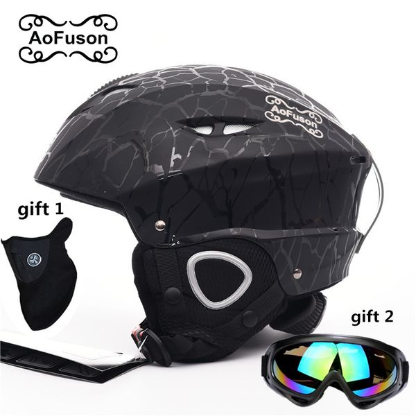 

ski equipment set double layers anti-fog big vision snowboard goggle mask women&men skiing snowmobile winter warm sports helmet