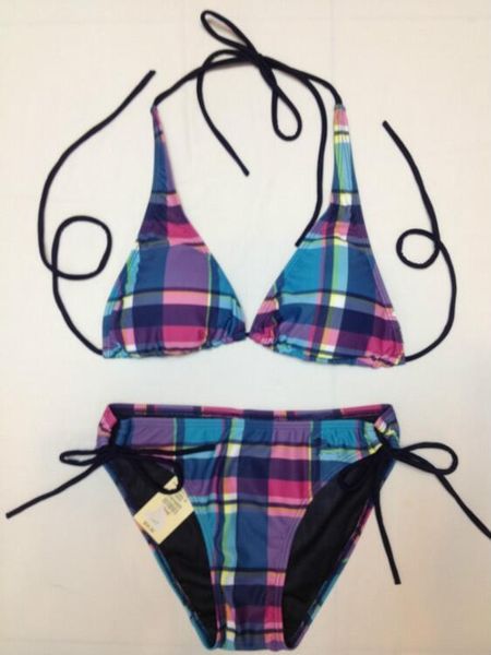 

2020 women fashion purple blue red lattice cotton fashion accessories swimsuit size s-xl available with box and dastbag, Silver