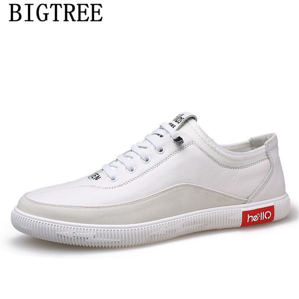 

leather shoes men summer white shoes men 2019 brand mens casual chaussure homme zapatillas hombre tenis masculino adulto, Black