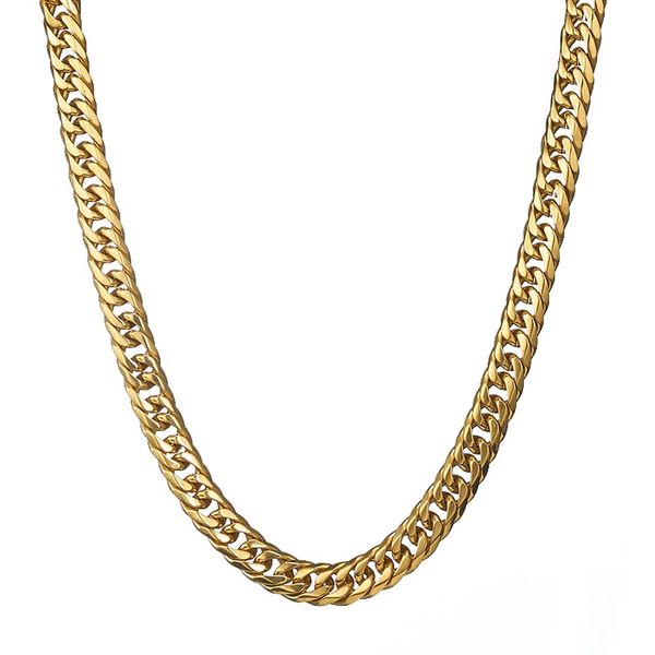 

7-40" customized size gold link chain cool mens boys 13mm wide stainless steel necklace or bracelet jewelry, Silver