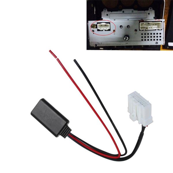 

автомобильная электроника аксессуары для автомобиля bluetooth адаптер комплект аудио стерео aux приемник радио кабель для m6in запасов