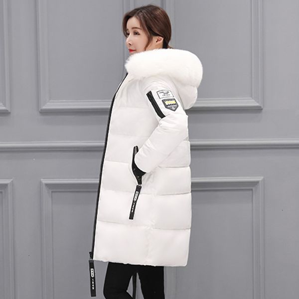 

women's down & parkas fake fur women jacket 2021 winter thick snow wear coat clothing female jackets, Black