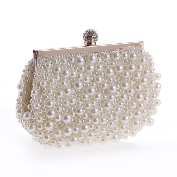 

craft bag beaded bag with pearl