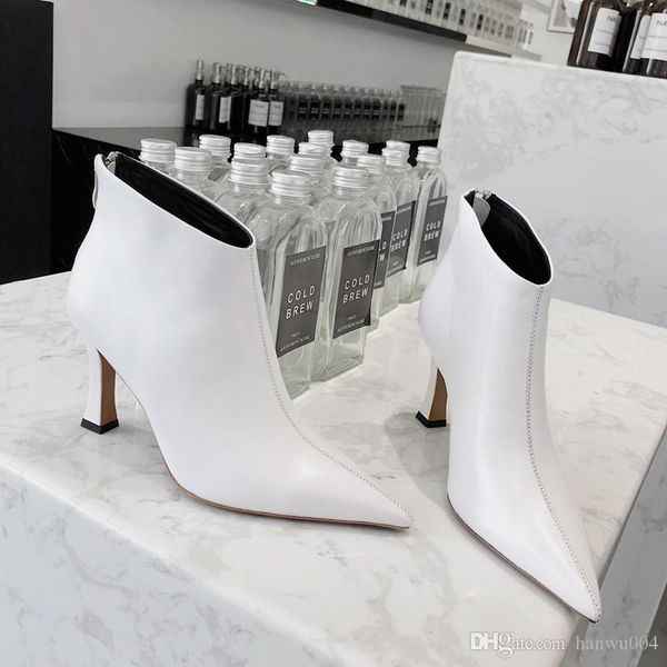 

luxury susanna studded buckle ankle boots for women martin winter boot genuine leather suede designer boots chunky heel sj19092741, Black