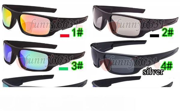 

moq=10pcs 6 colors factory price selling men crankshaft sport sunglasses acetate uv400 goggle glasses for woman ing, White;black