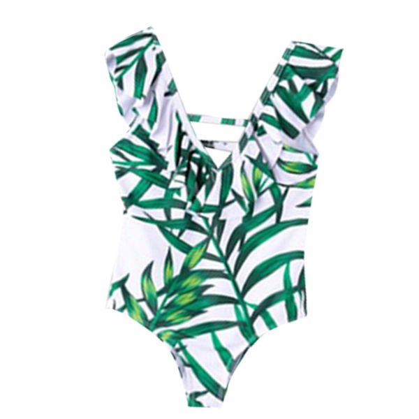 

Kids Baby Girl Print Family Bathing Bikini One-Piece Swimwear Swimsuit Beachwear