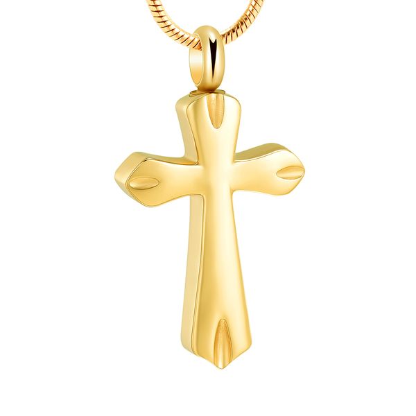 

ijd9154 mens keepsake jewelry wholesale stainless steel little cross memorial ashes pendant necklace women keepsake urns, Silver
