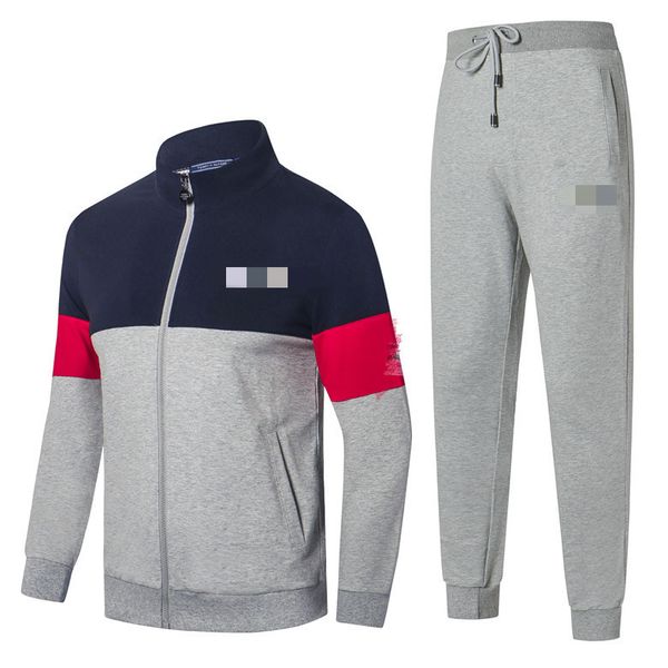 

tommy hilfiger дизайнер новый бренд и толстовки спортивная мода мужские куртки брюки высокое качество повседневное пальто спортивный спортив, Gray