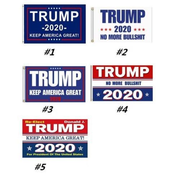 

5 tyle 90 150cm trump flag 2020 keep america great again for pre ident u a donald trump election banner flag 3 5 feet c0010
