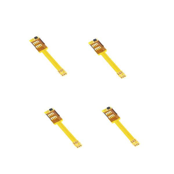 

адаптер 4x dual sim-карты converer смартфон sim-карты адаптер для iphone 6