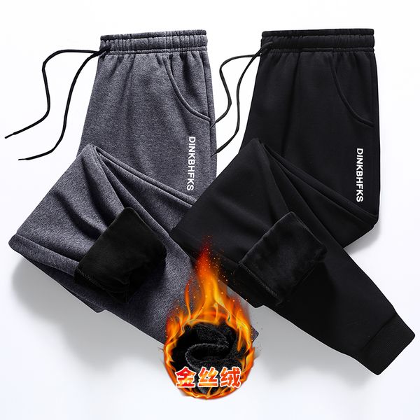 

2019 новых мужские зимние тренировочные брюки мужские брюки бегущие, Black