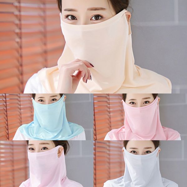 

zh7kv guard neck mask cover tube head men headband face scarf bandana scarf headband for women bandana boys girls, Black