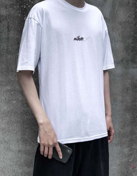 

women designer t shirt brand fashion tees breathable loose shorts sleeves letters luxury slid clothing lady lr200332, White