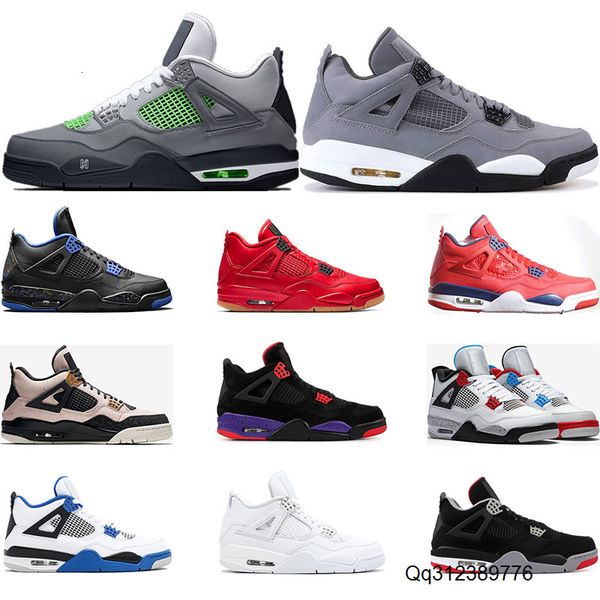 

2020 баскетбольная обувь 4с nero фиба что прохладный серый разводили silt red pure денежные крылья 4 mens sports кроссовки traienrs размер 7