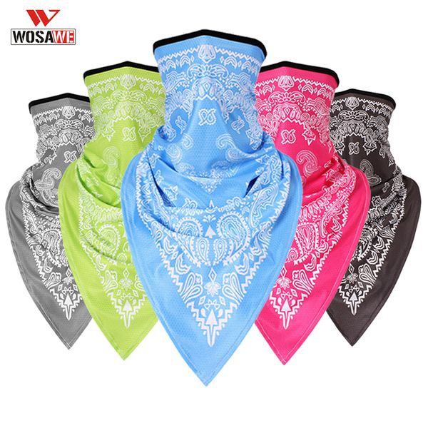 

wosawe printed motorcycle face mask outdoor sports bandana scarf headwear riding hiking fishing headscarf wristband headband