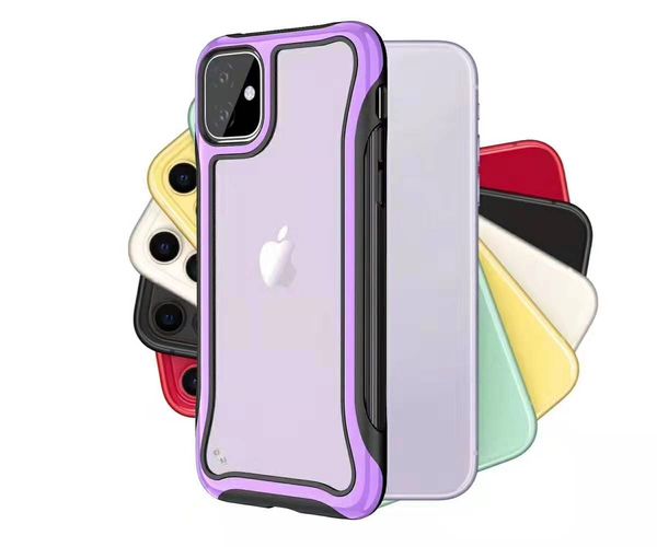 

phone case for iphone 2019 11 pro max xs max xr x case luxury silicone acrylic back case for iphone 7 8 6 plus cover for iphone 8 plus xs