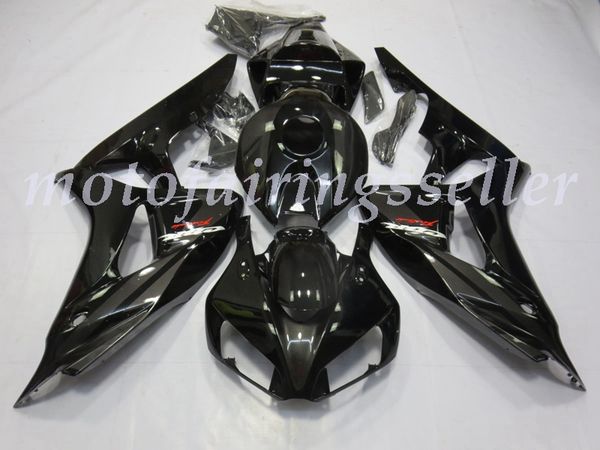 

oem quality new abs full fairings kits fit for honda cbr1000rr (2006-2007) cbr1000rr 06 07 bodywork set gloss black