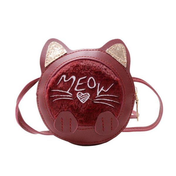 

bag crossbody bags for women cute children's solid color zipper handbag leather shoulder bag messenger sac main femme