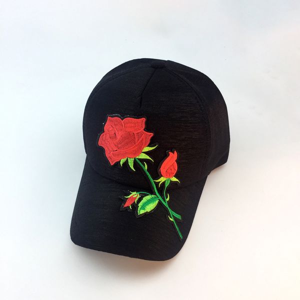 

baseball cap women men lovely applique floral baseball cap casuan snapback flat hat casquette gorras, Blue;gray