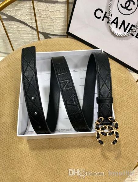 

with the box, 2019 new ladies printed leather belt, fashion wild, designer luxury ladies fashion belt, ing, Black;brown