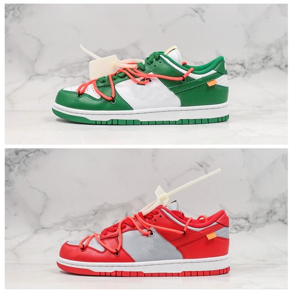 

Futura Dunk Low Pine Green University Red Gold Полночь Navy Мужские кроссовки Женщины Спортивные кроссовки Skate Тренеры SB Dunks Размер 36-45